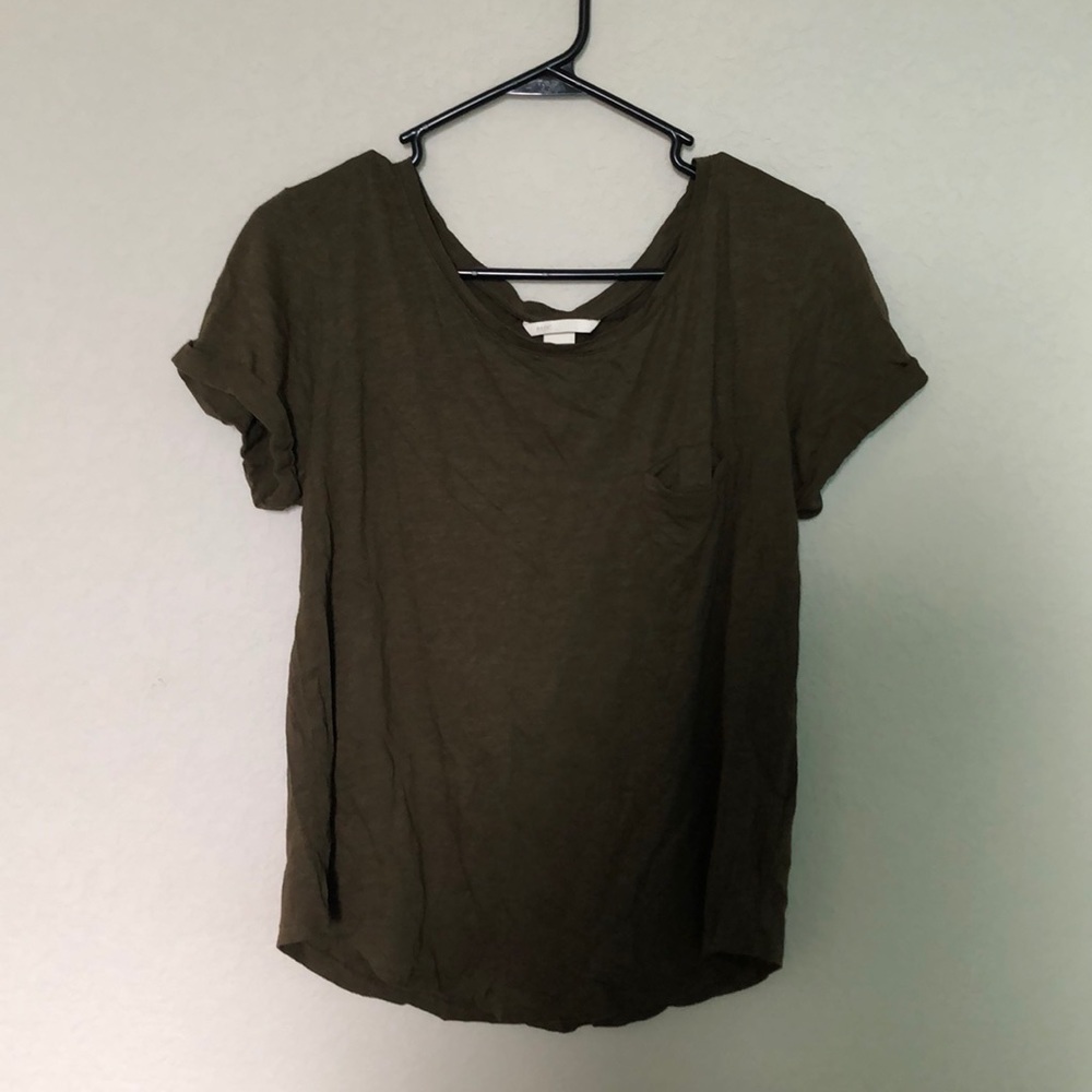 Dark green top